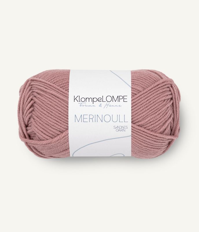 UT KlompeLOMPE Merinoull 4032 Pudderrosa